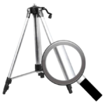 TREPIED NIVEAU LASER EN ALUMINIUM 60CM MAX – Image 2