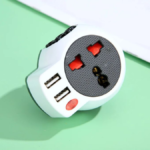 FICHE VOLEUSE ADAPTATEUR +2 USB 16A CAMBIY