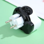 FICHE VOLEUSE ADAPTATEUR +2 USB 16A CAMBIY – Image 2