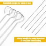 PIQUET BROCHETTE GALVA CARRE 09PCS – Image 2