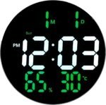 HORLOGE MURAL ROND LED NUMERIQUE DS-3813L - Image 2 - SOGEDIM Market