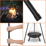 BARBECUE SUSPENDU SUR TREPIED IMP - Image 1 - SOGEDIM Market