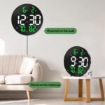 HORLOGE MURAL ROND LED NUMERIQUE DS-3813L - Image 1 - SOGEDIM Market