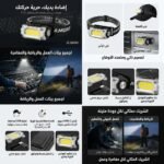 LAMP FRONTAL RECHAR T137 HEAD LIGHTS – Image 2