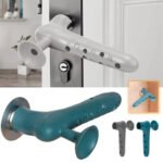 POIGNEE DE PORTE ANTI CHOCK EN SILICONE AVEC VENTOUSE – Image 5