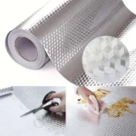 aluminium chrome - ALUMINIUM CHROME ADHESIVE POUR CUISINIERE 3M*60CM IPAC - SOGEDIM Market Algérie