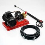 KIT MOTEUR+POMPE POUR LAVAGE 200BAR 7.5HP 380V