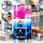kit epoxy - KIT EPOXY TRANSPARENT A 650G+B 350G  PROCOLOR - SOGEDIM Market Algérie