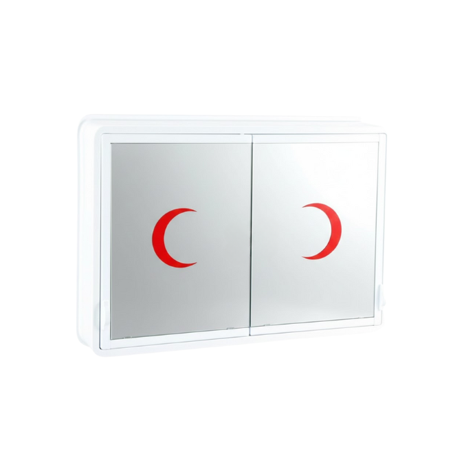 armoir pharmacie - ARMOIR PHARMACIE MIROIR AZIZA PLAST - SOGEDIM Market