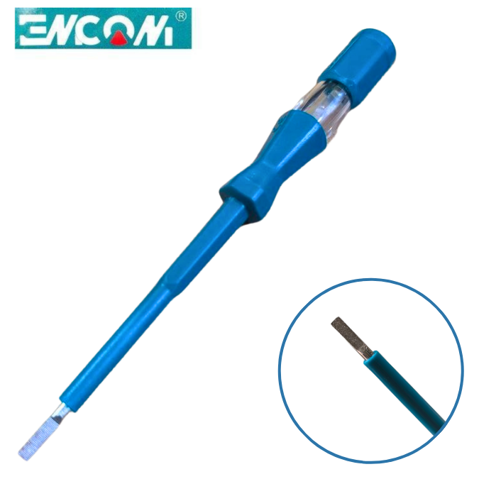 tournevis testeur - TOURNEVIS TESTEUR STYLO GM 4X180MM CD1018 EMCOM - SOGEDIM Market