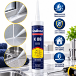 TUBE SILICON TRANSPARENT 300ML QUILOSA