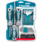 JEUX DE TOURNEVIS PRECISION+CLE MALE 24PCS VAST II KING – Image 2